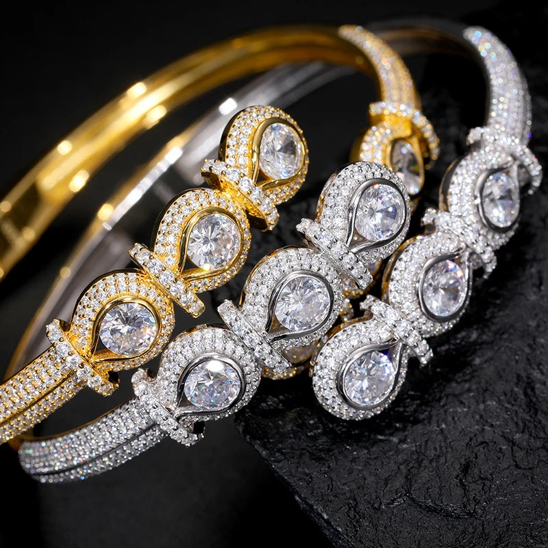 HAIVN JEWELS Luxury Moissanite Bracelet - 925 Sterling Silver